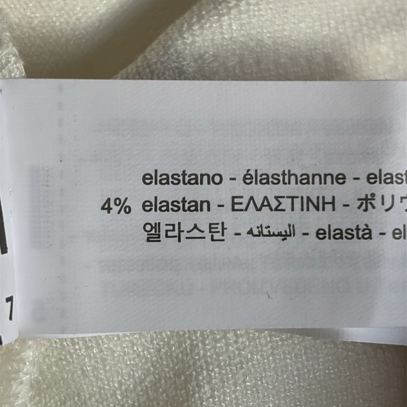 NWT. Zara White Viscose Blend Godet Short Dress. Size S. - Picture 9 of 11